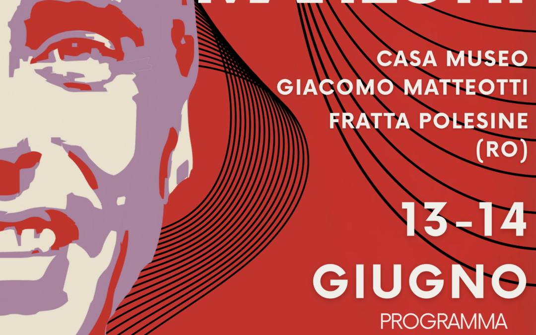 COMMEMORAZIONE GIACOMO MATTEOTTI